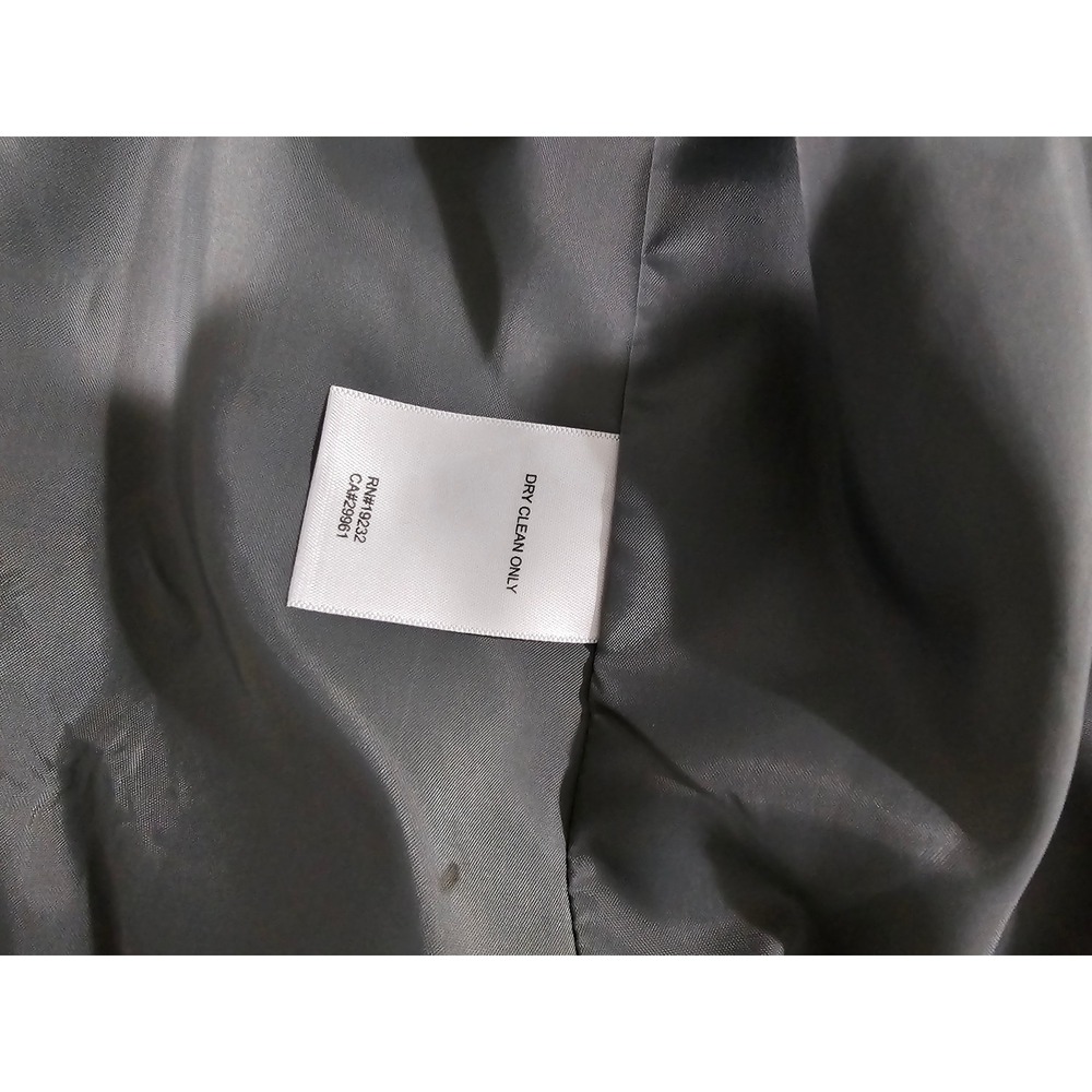 Alfred Dunner Womens Gray 3-Button Textured Blazer Jacket Size 20 - Picture 10 of 16